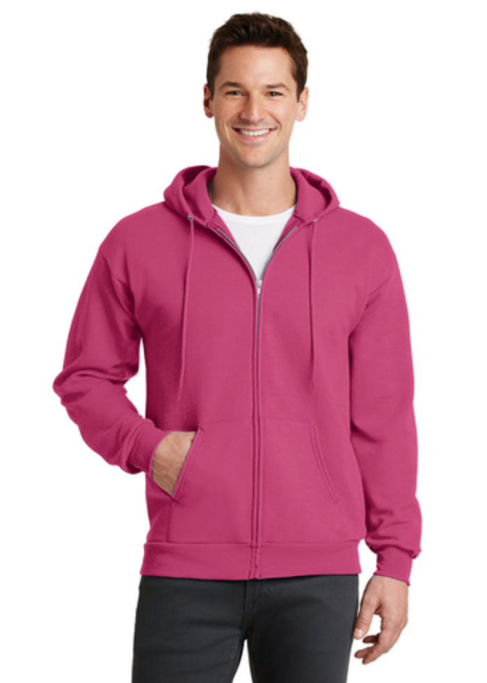 Core Fleece Full-Zip Hooded Sweatshirt PC78ZH Port & Company